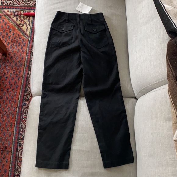 NWT & Other Stories Cropped Twill Workwear Pants - Picture 6 of 10